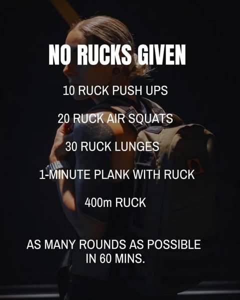No Rucks Given: Test Your Grit with This 60-Minute Ruck Workout | YOMP CO