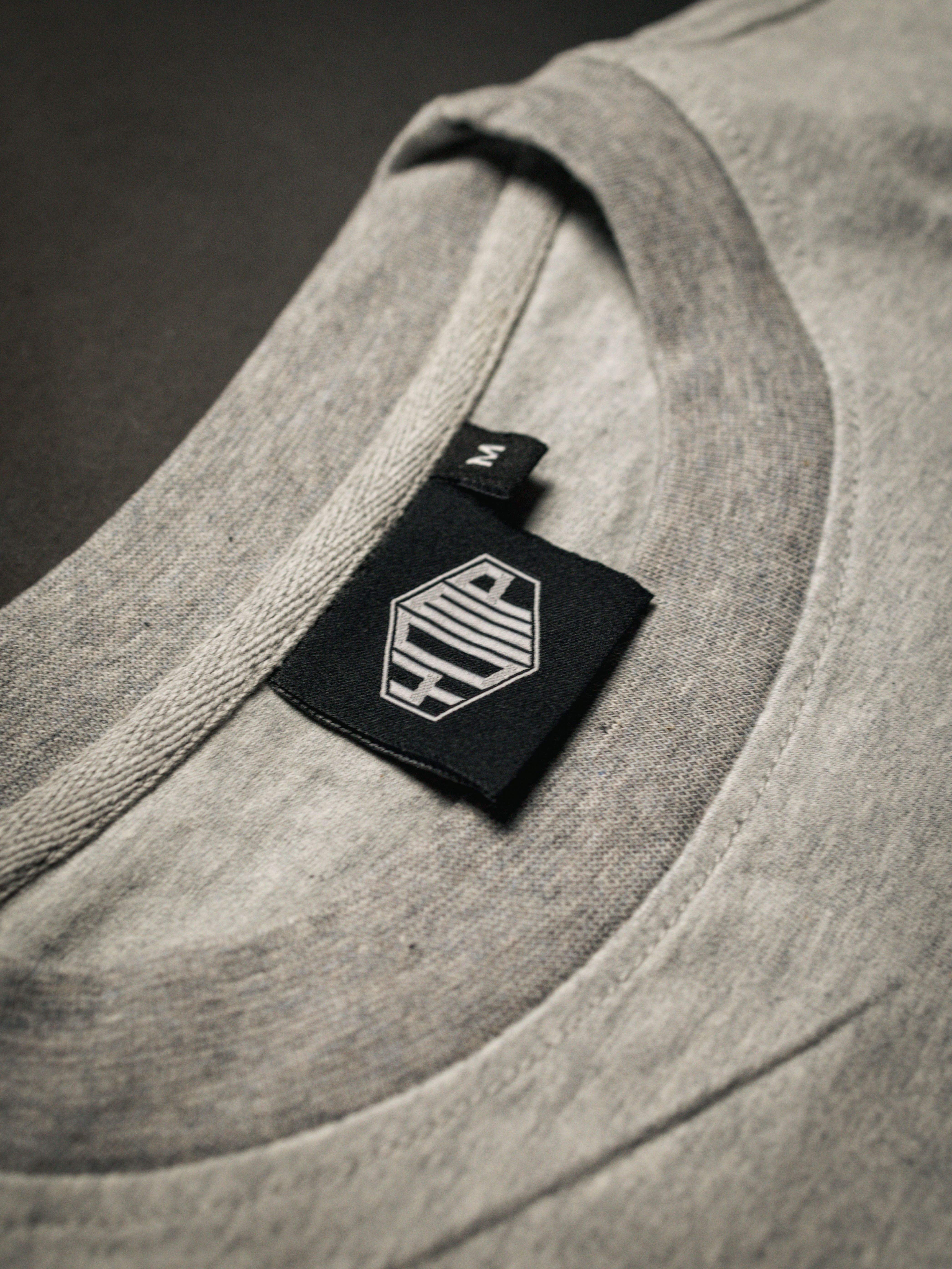 YOMP Co 'Stay Ready' T-Shirt - Grey/Black