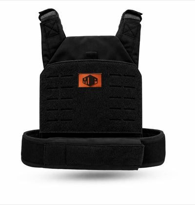YOMP Co weighted training vest with 10kg plates